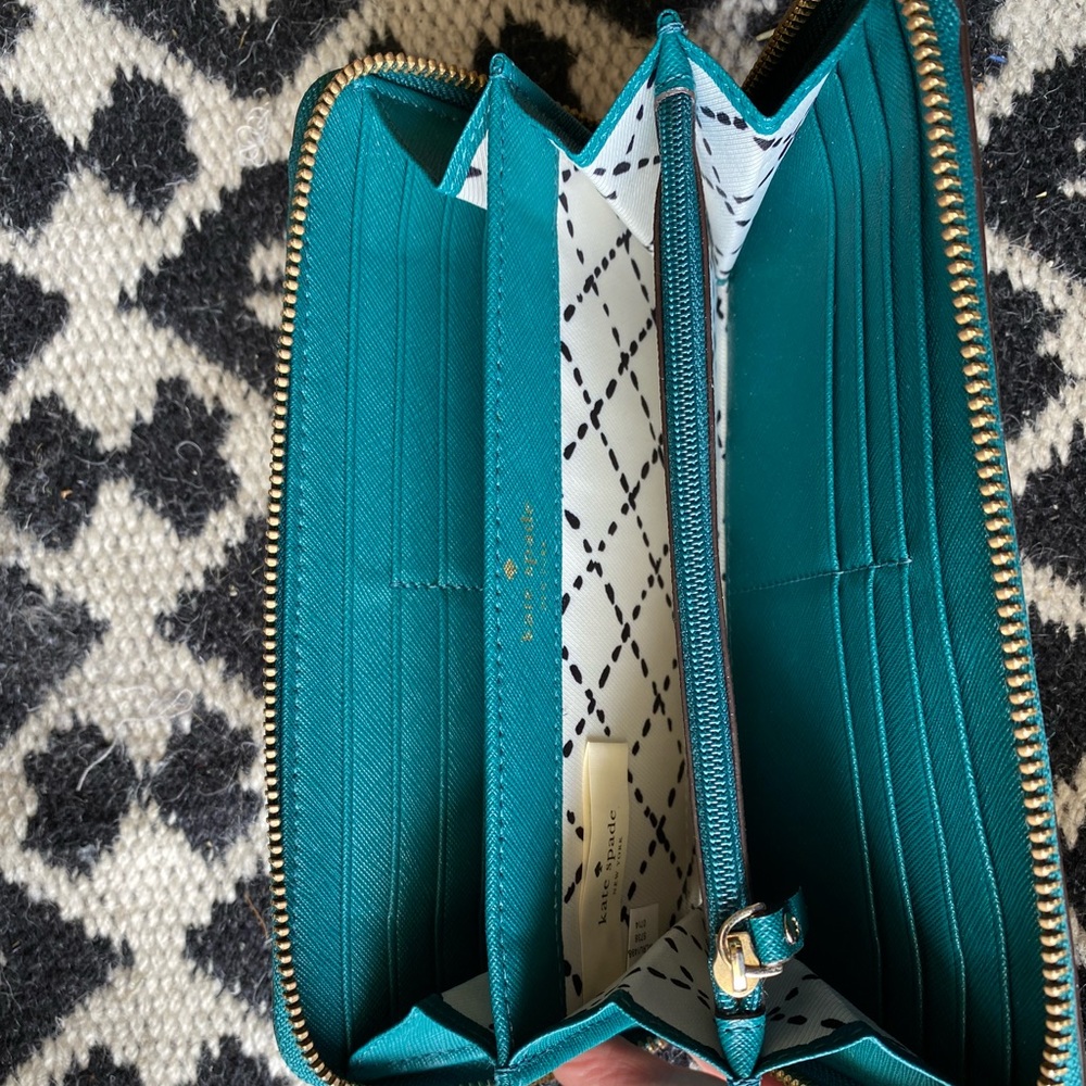 Kate Spade teal wallet